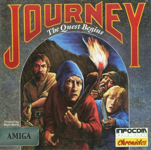 Journey: The Quest Begins box art for Amiga